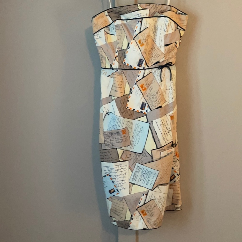 J.Crew Strapless Postcard Dress